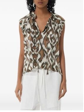 Maria Cher silk top size Small
